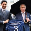 Visite de Charles III : Maillot du PSG, visites au pas de charge… Le récit de la deuxième journée du roi à Paris